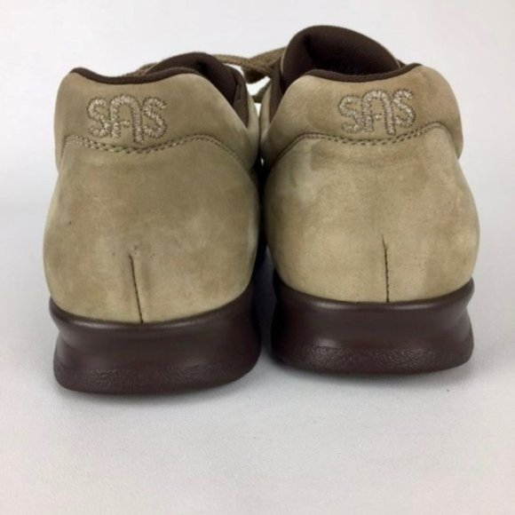 SAS Womens Free Time Sage Suede Comfort Walking Shoe Lace Up Sneakers size 9 - Picture 3 of 16